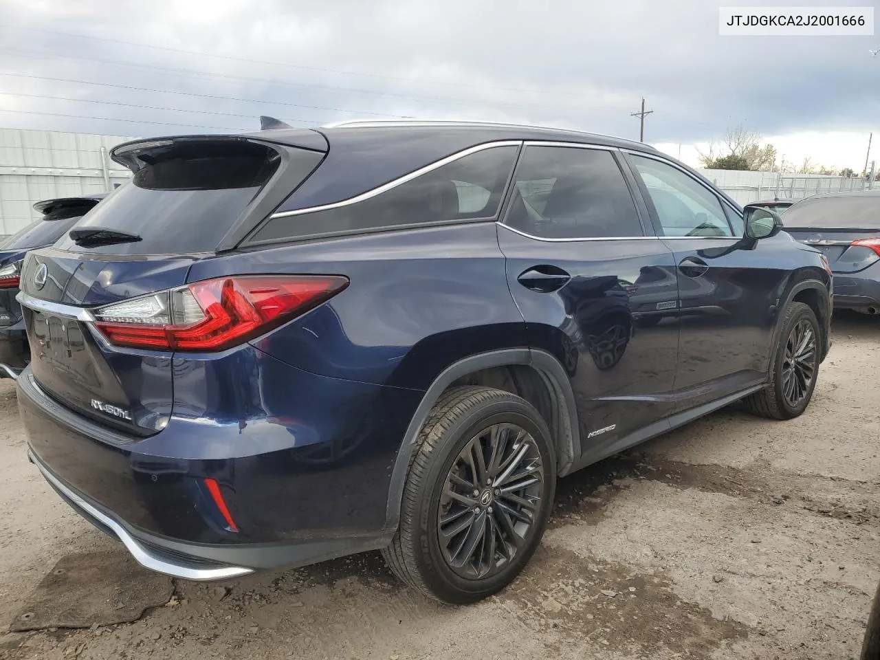 2018 Lexus Rx 450H L Base VIN: JTJDGKCA2J2001666 Lot: 80576504