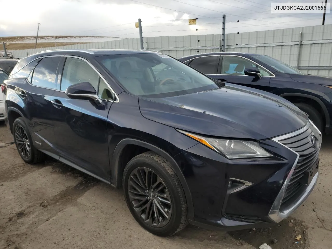 2018 Lexus Rx 450H L Base VIN: JTJDGKCA2J2001666 Lot: 80576504