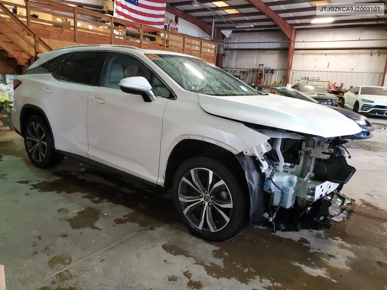 2018 Lexus Rx 350 L VIN: JTJGZKCA9J2003101 Lot: 81232504