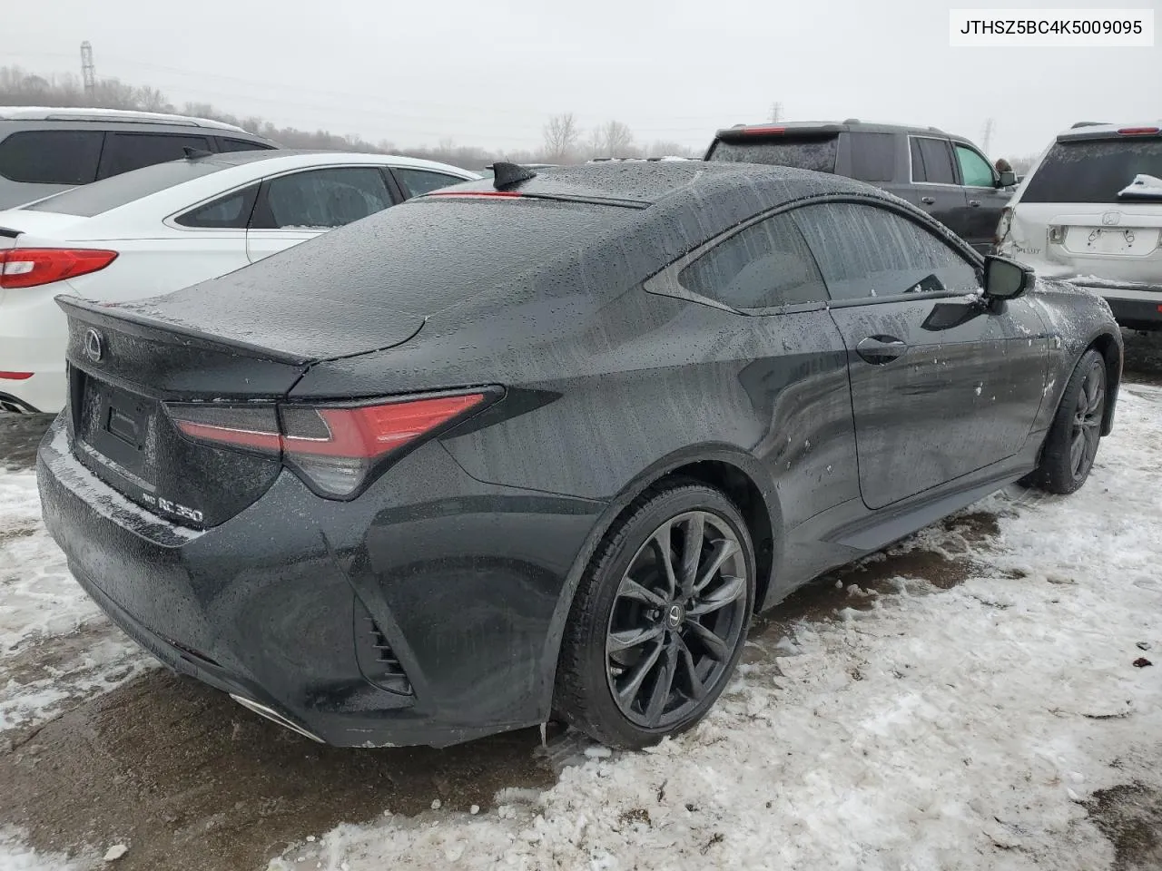 2019 Lexus Rc 350 VIN: JTHSZ5BC4K5009095 Lot: 38964024