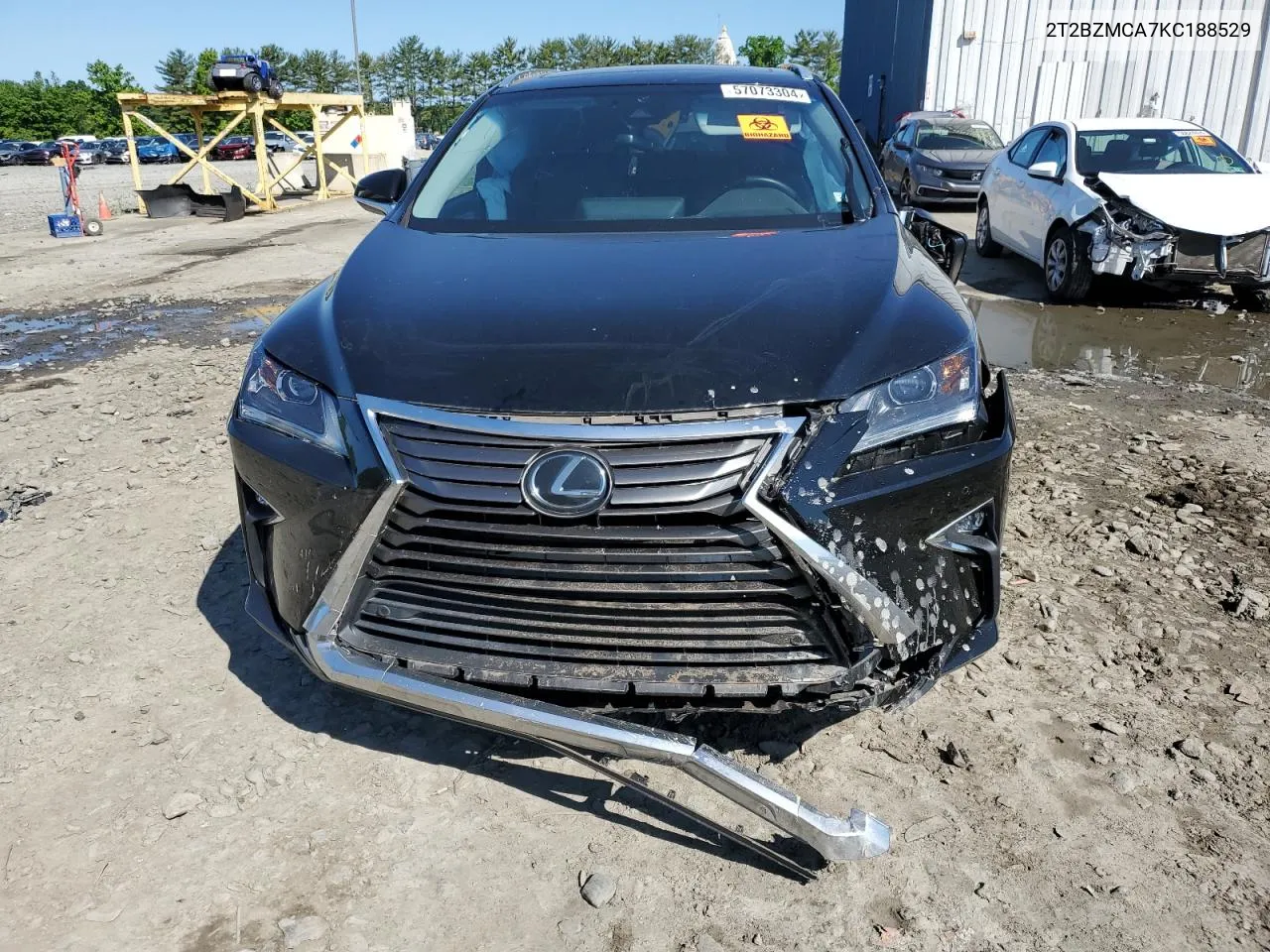 2019 Lexus Rx 350 Base VIN: 2T2BZMCA7KC188529 Lot: 57073304