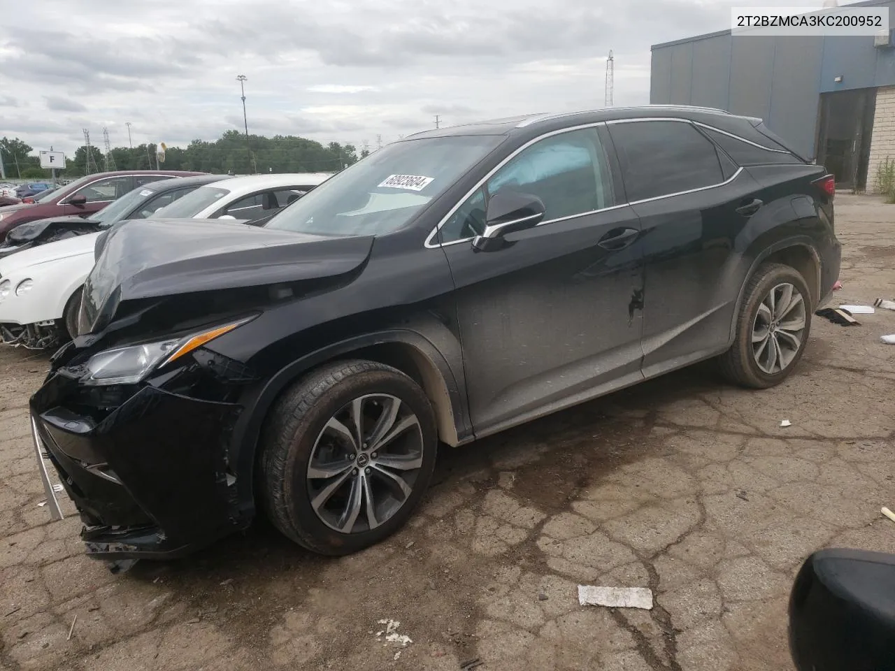 2T2BZMCA3KC200952 2019 Lexus Rx 350 Base