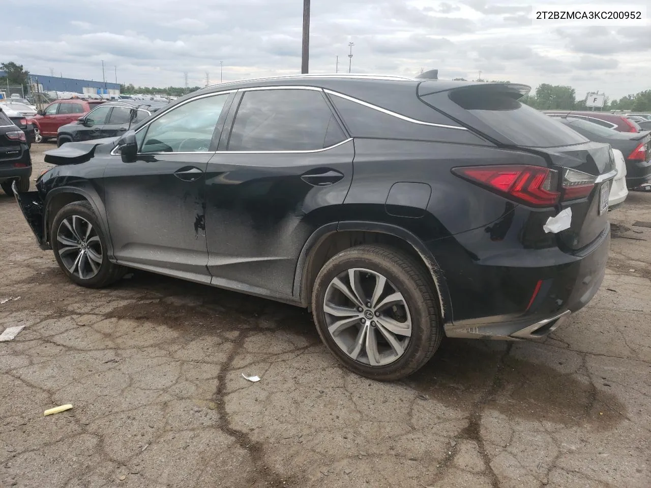 2T2BZMCA3KC200952 2019 Lexus Rx 350 Base