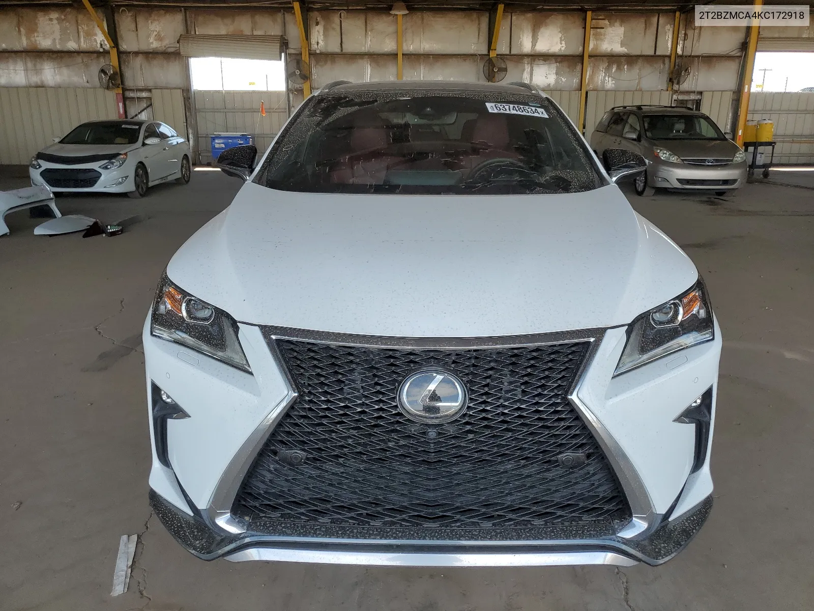 2019 Lexus Rx 350 Base VIN: 2T2BZMCA4KC172918 Lot: 63748634