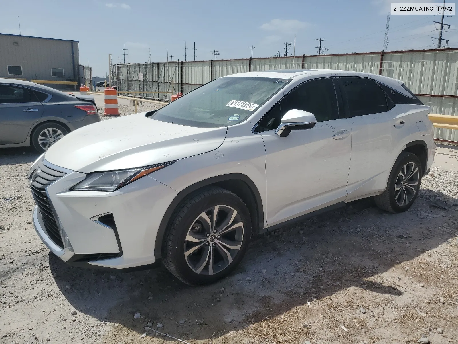 2T2ZZMCA1KC117972 2019 Lexus Rx 350 Base