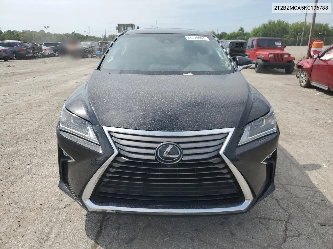 2019 Lexus Rx 350 Base VIN: 2T2BZMCA5KC196788 Lot: 65170904