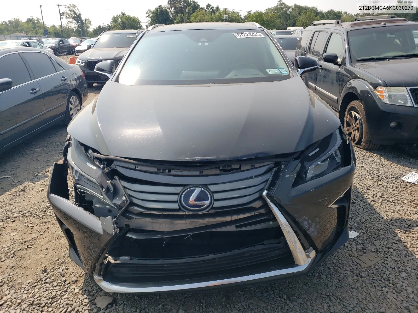 2T2BGMCA6KC030270 2019 Lexus Rx 450H Base