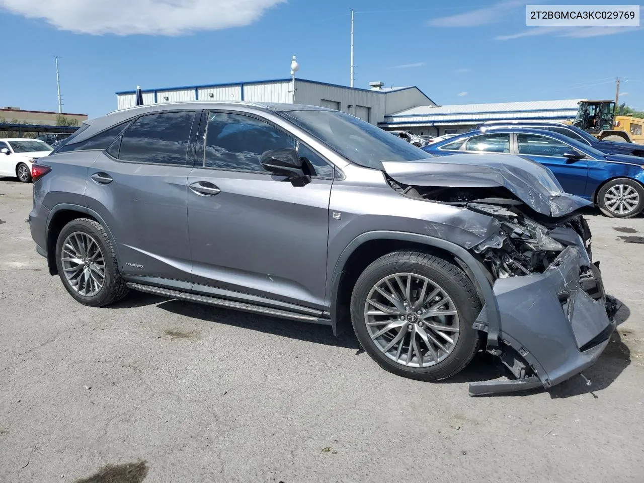 2019 Lexus Rx 450H Base VIN: 2T2BGMCA3KC029769 Lot: 67721404