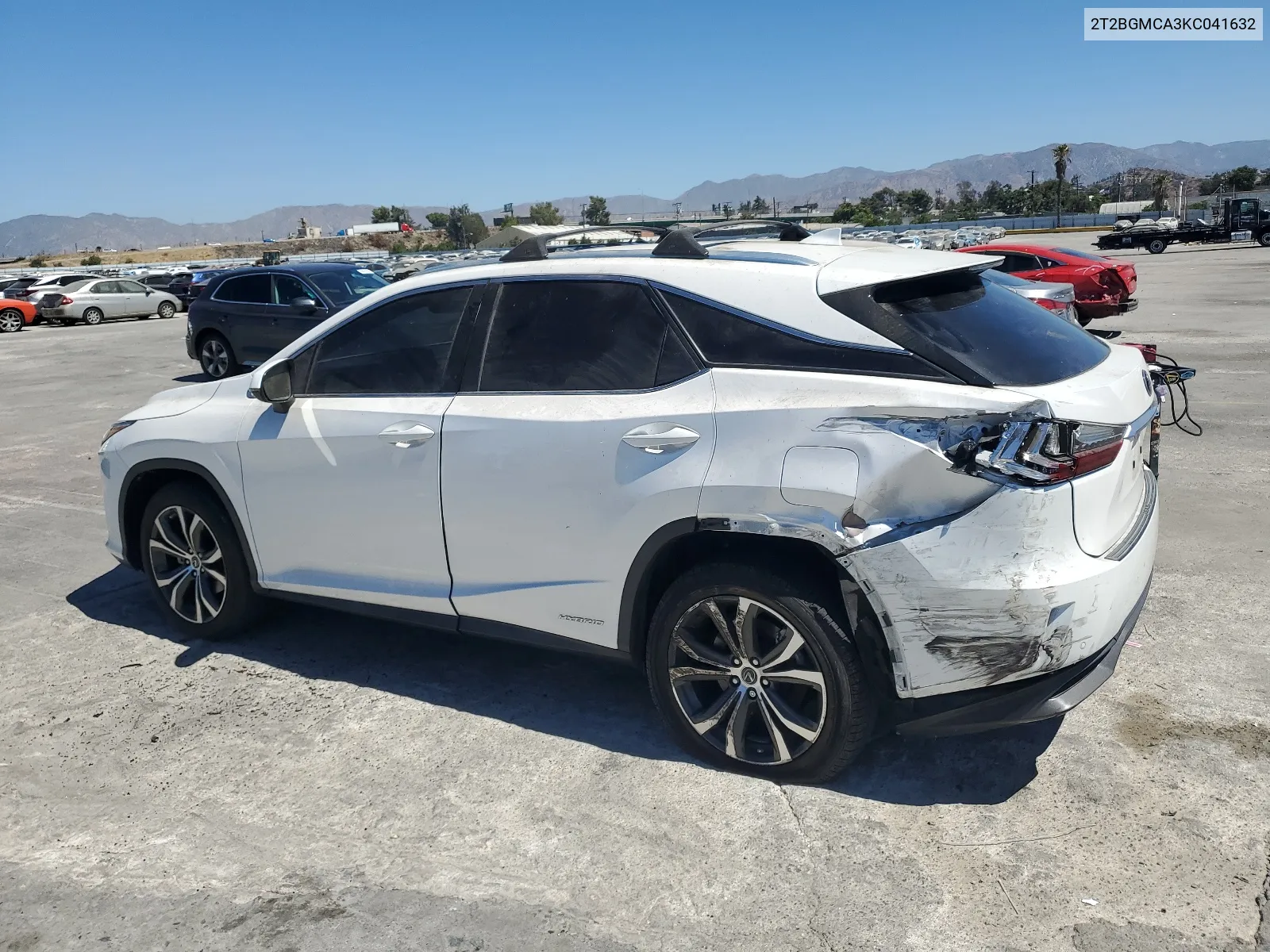 2019 Lexus Rx 450H Base VIN: 2T2BGMCA3KC041632 Lot: 67916154