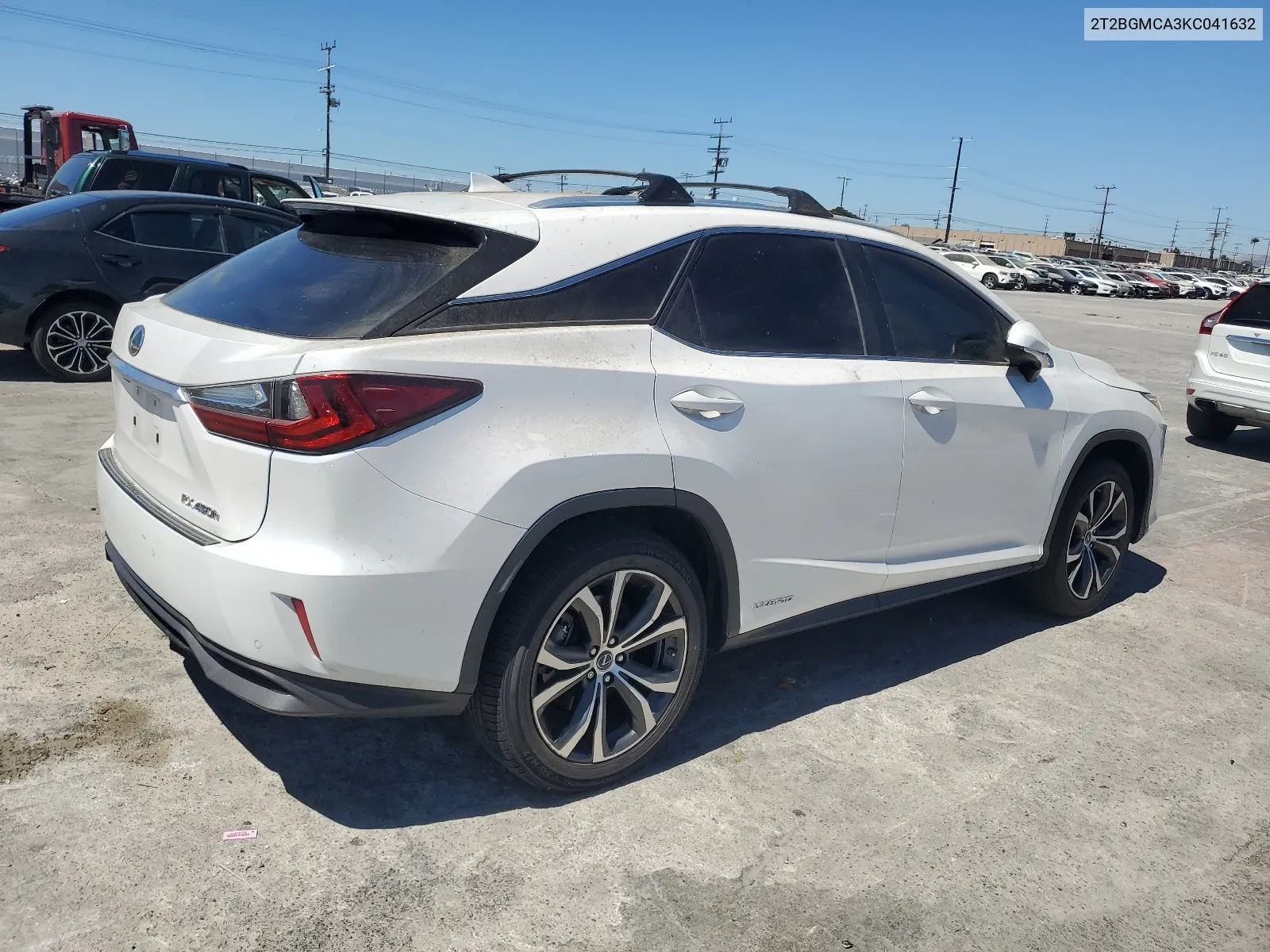 2019 Lexus Rx 450H Base VIN: 2T2BGMCA3KC041632 Lot: 67916154