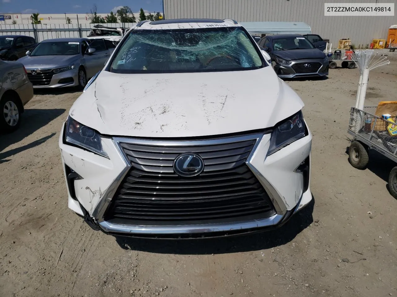 2T2ZZMCA0KC149814 2019 Lexus Rx 350 Base