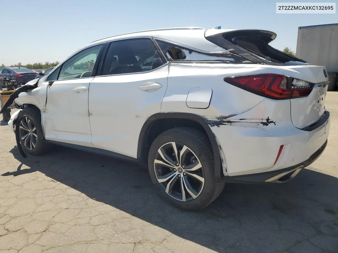 2019 Lexus Rx 350 Base VIN: 2T2ZZMCAXKC132695 Lot: 69048324