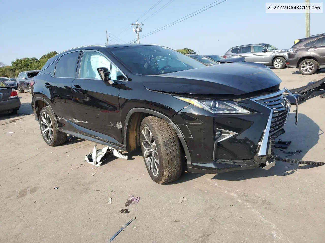 2019 Lexus Rx 350 Base VIN: 2T2ZZMCA4KC120056 Lot: 69236914