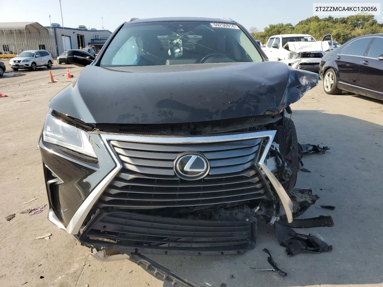 2019 Lexus Rx 350 Base VIN: 2T2ZZMCA4KC120056 Lot: 69236914