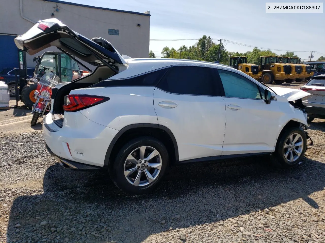 2019 Lexus Rx 350 Base VIN: 2T2BZMCA0KC188307 Lot: 69762934