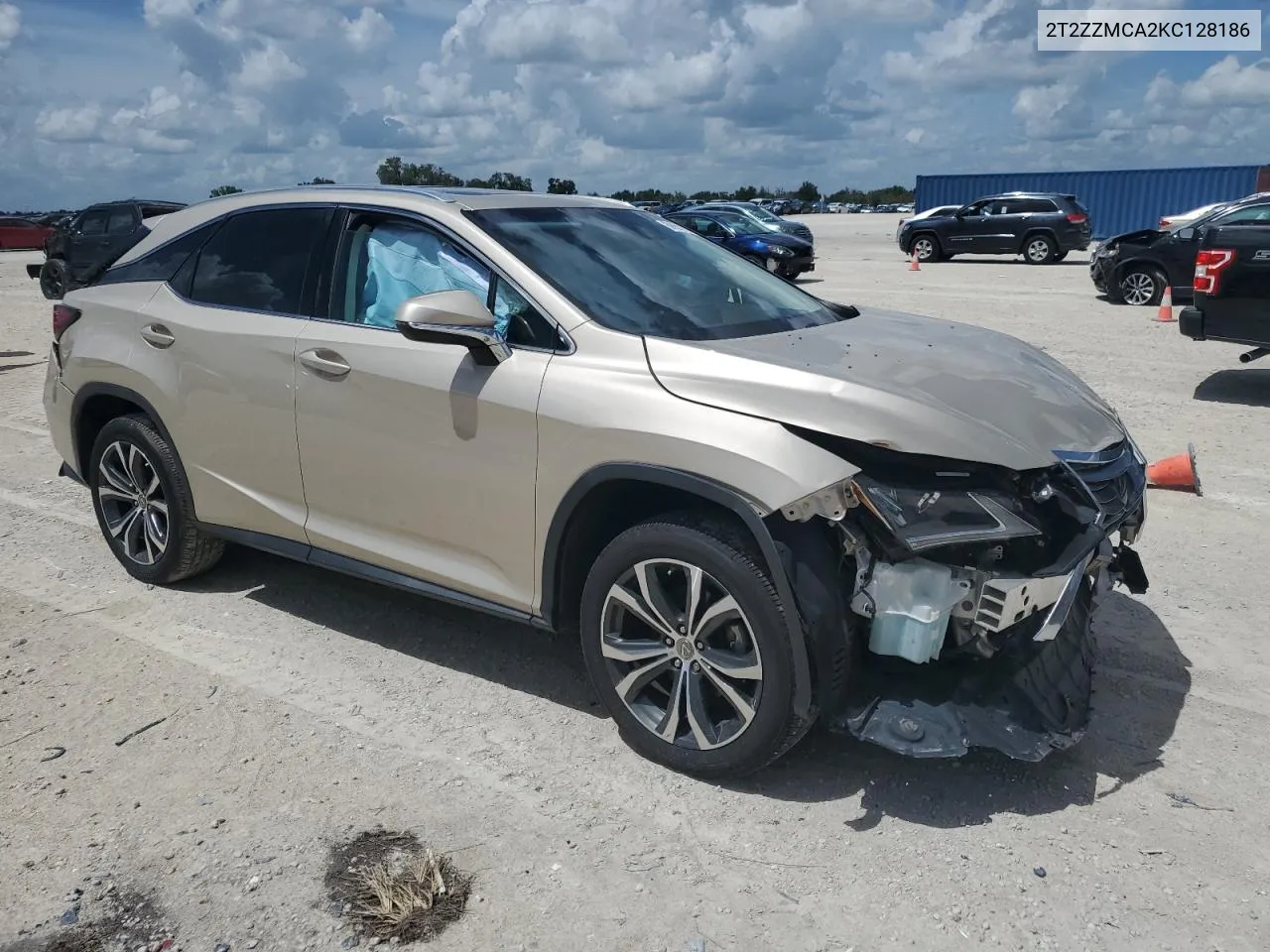 2019 Lexus Rx 350 Base VIN: 2T2ZZMCA2KC128186 Lot: 69901194