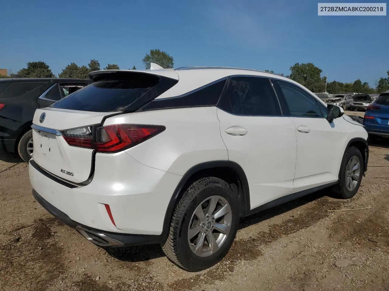 2019 Lexus Rx 350 Base VIN: 2T2BZMCA8KC200218 Lot: 70658694