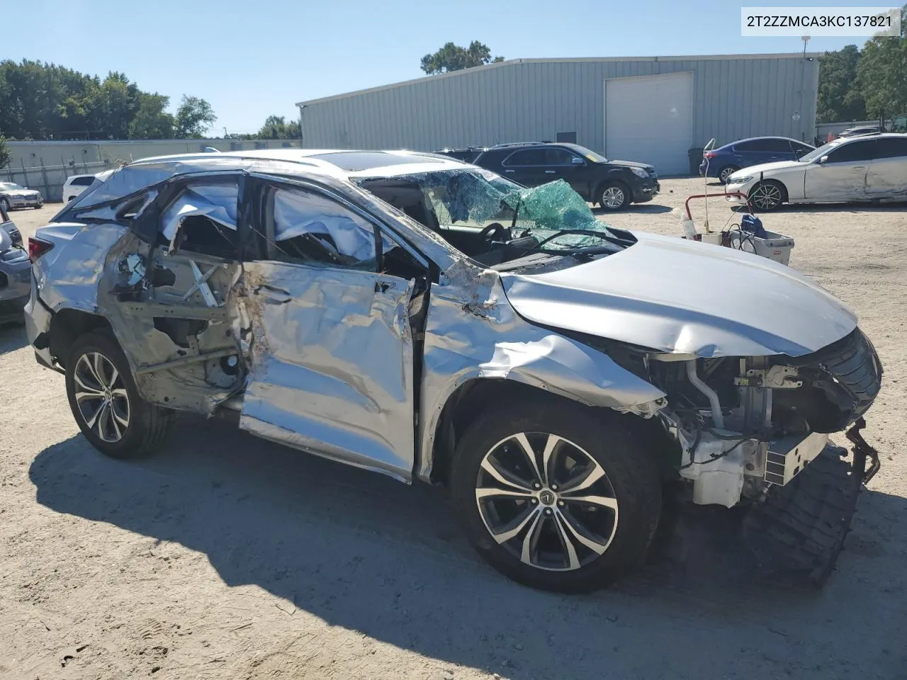 2019 Lexus Rx 350 Base VIN: 2T2ZZMCA3KC137821 Lot: 70908944