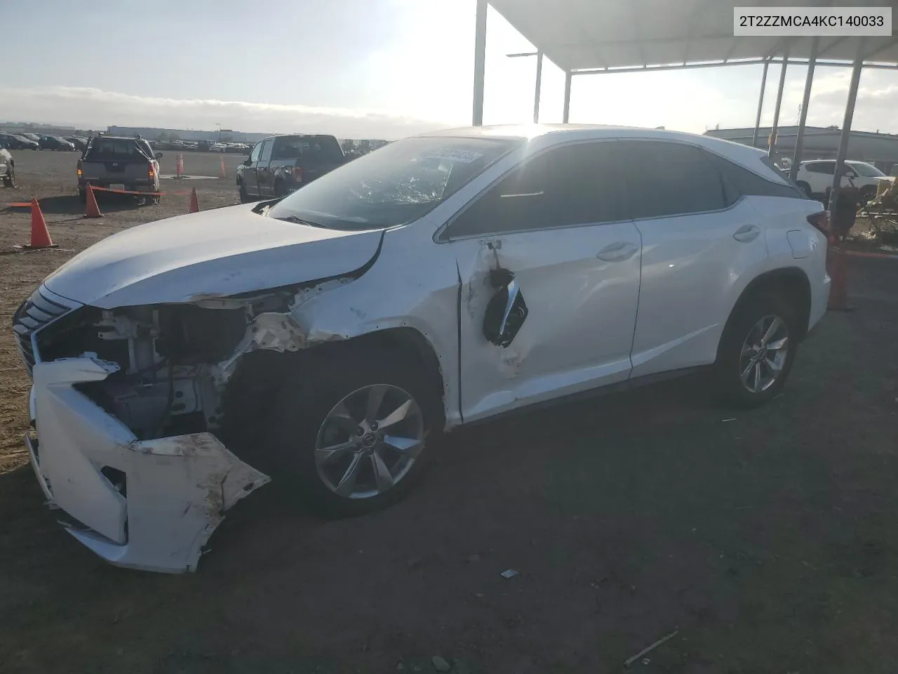 2019 Lexus Rx 350 Base VIN: 2T2ZZMCA4KC140033 Lot: 71274434