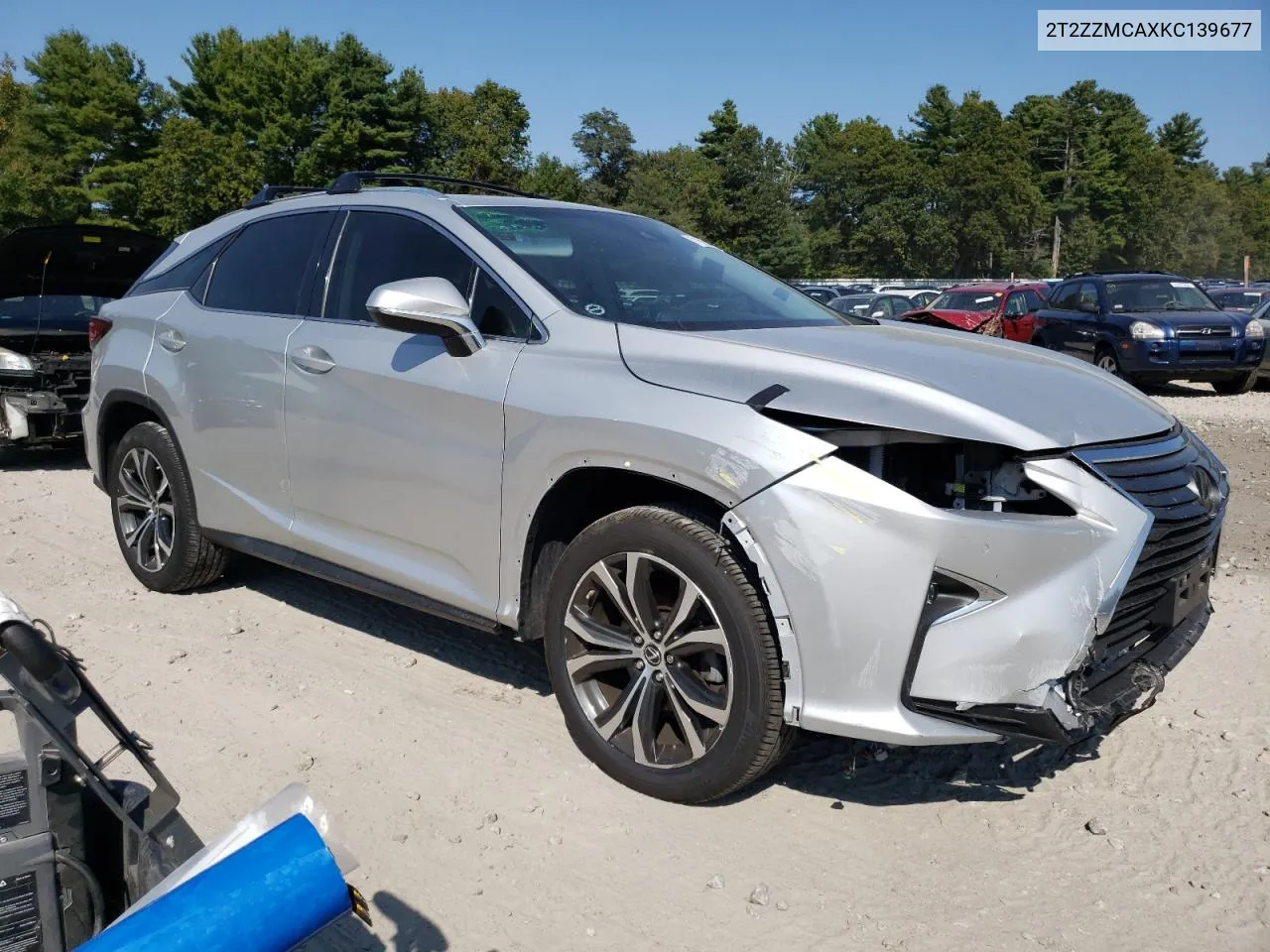 2T2ZZMCAXKC139677 2019 Lexus Rx 350 Base