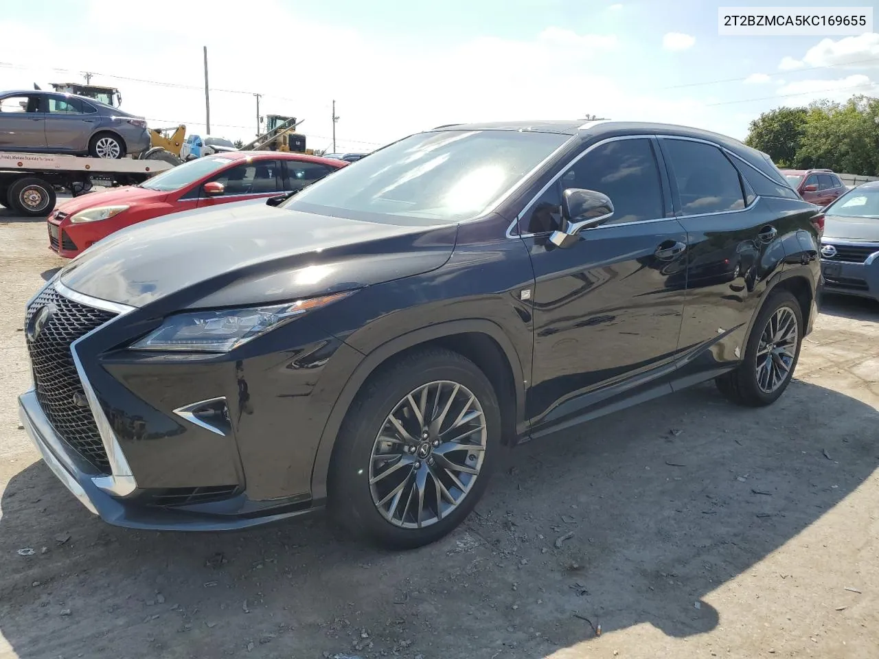 2T2BZMCA5KC169655 2019 Lexus Rx 350 Base