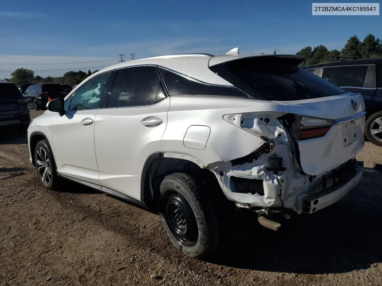 2019 Lexus Rx 350 Base VIN: 2T2BZMCA4KC185541 Lot: 73346004