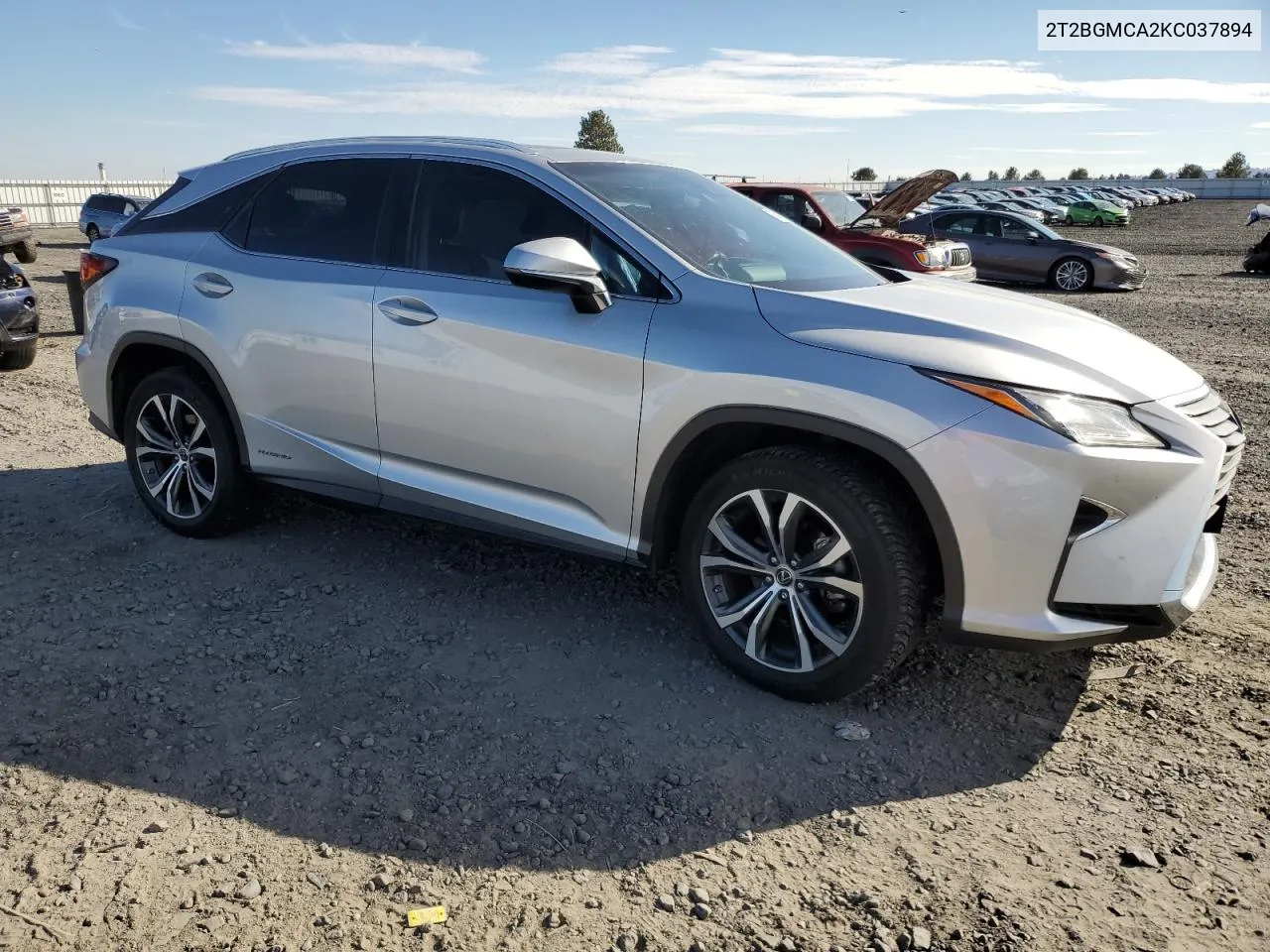 2019 Lexus Rx 450H Base VIN: 2T2BGMCA2KC037894 Lot: 73681664