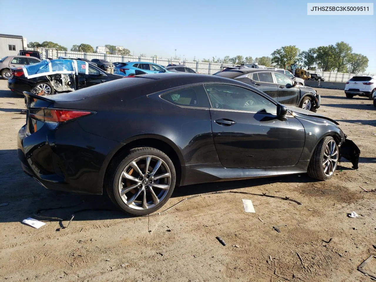 JTHSZ5BC3K5009511 2019 Lexus Rc 350