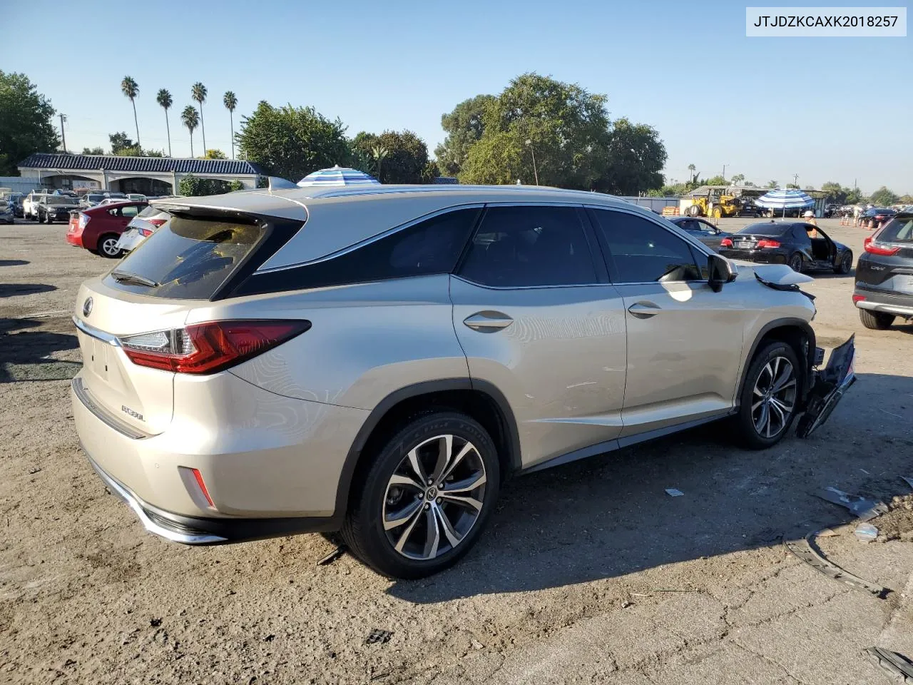 JTJDZKCAXK2018257 2019 Lexus Rx 350 L