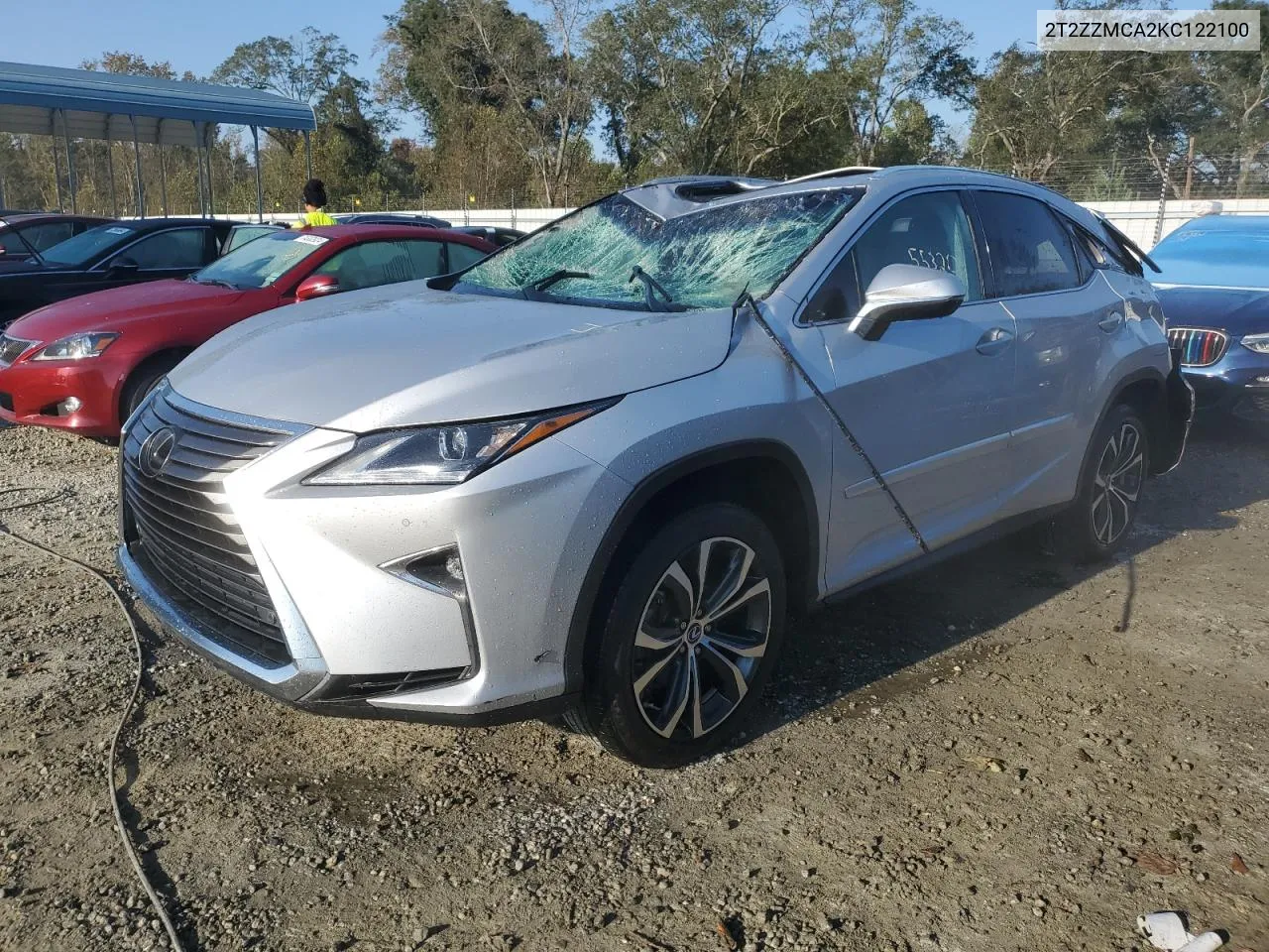 2019 Lexus Rx 350 Base VIN: 2T2ZZMCA2KC122100 Lot: 73801514