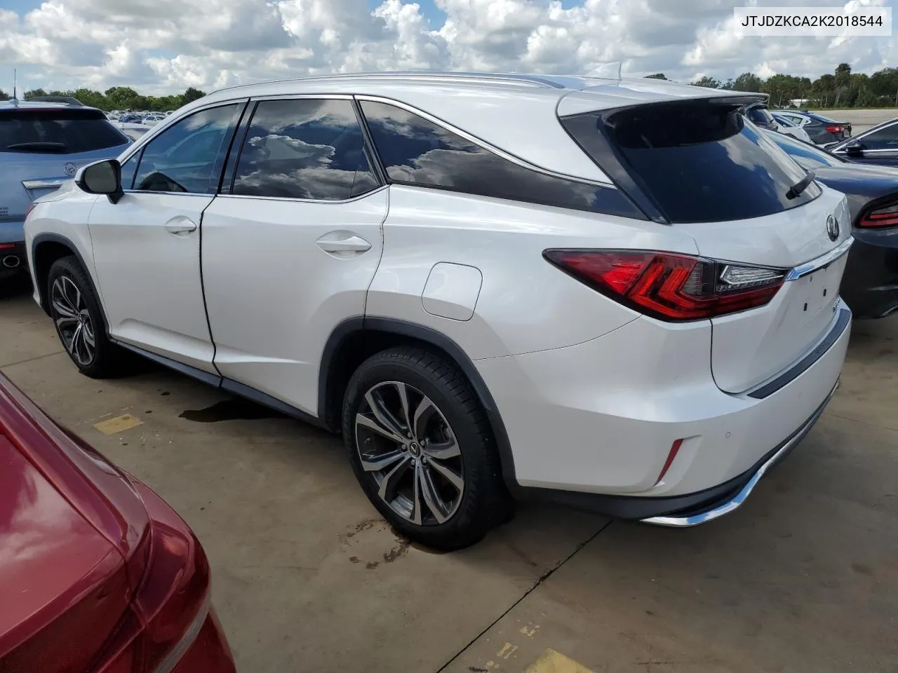 2019 Lexus Rx 350 L VIN: JTJDZKCA2K2018544 Lot: 73839544