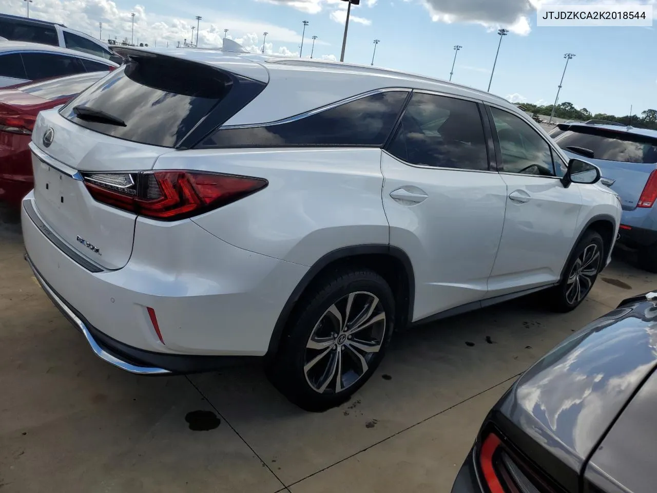 2019 Lexus Rx 350 L VIN: JTJDZKCA2K2018544 Lot: 73839544