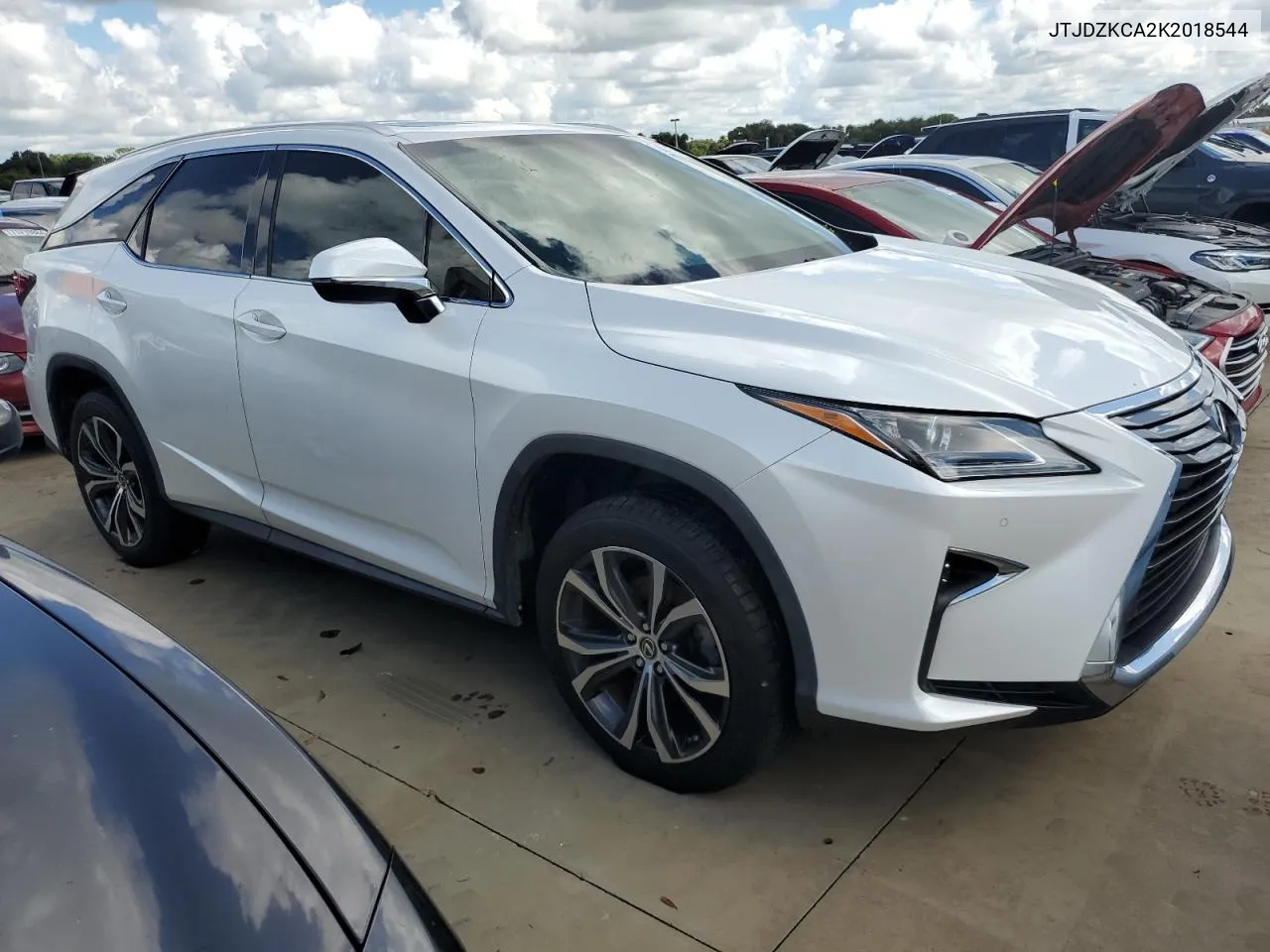 2019 Lexus Rx 350 L VIN: JTJDZKCA2K2018544 Lot: 73839544