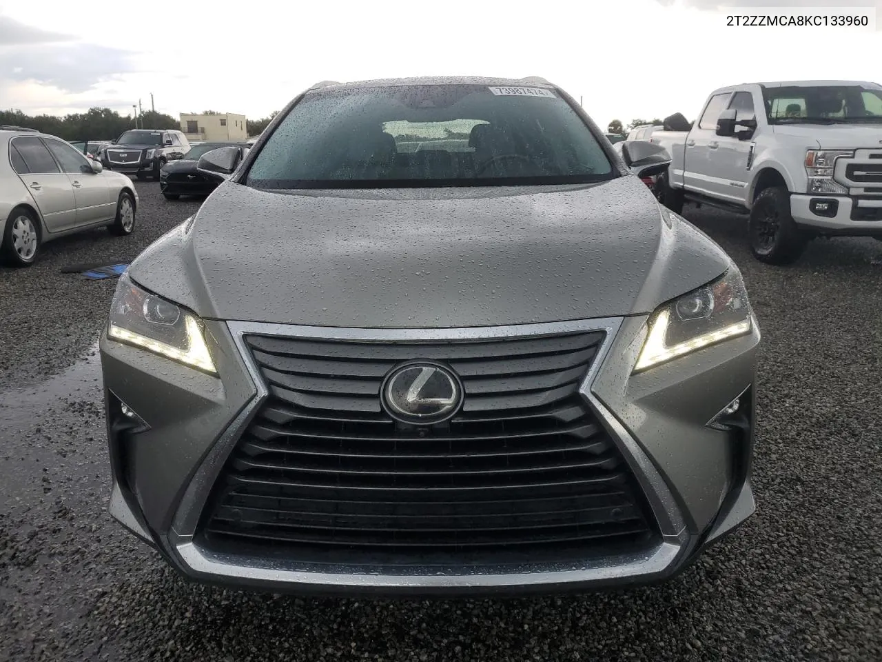 2019 Lexus Rx 350 Base VIN: 2T2ZZMCA8KC133960 Lot: 73987474