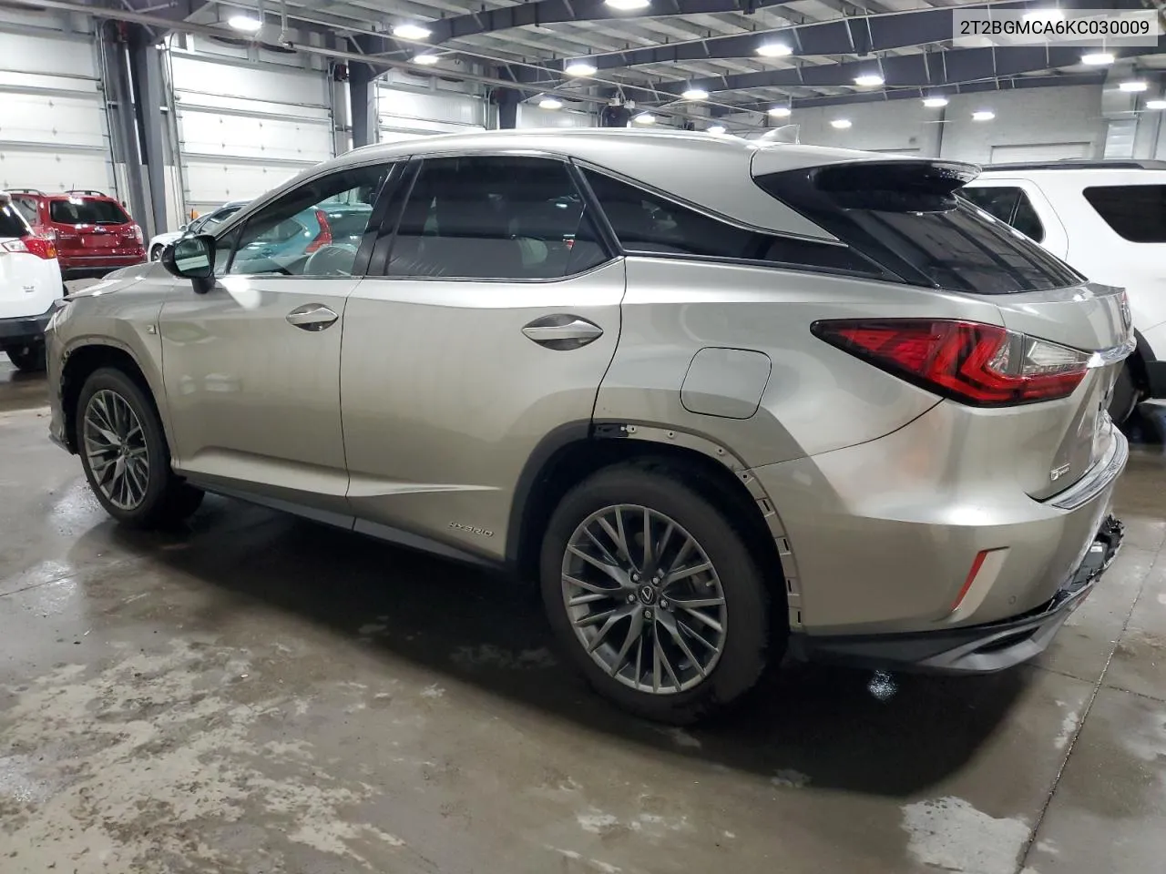 2019 Lexus Rx 450H Base VIN: 2T2BGMCA6KC030009 Lot: 74048974