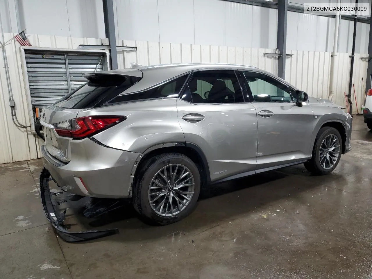 2019 Lexus Rx 450H Base VIN: 2T2BGMCA6KC030009 Lot: 74048974