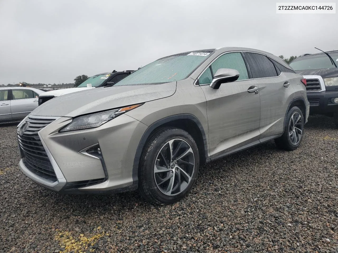 2019 Lexus Rx 350 Base VIN: 2T2ZZMCA0KC144726 Lot: 74071414