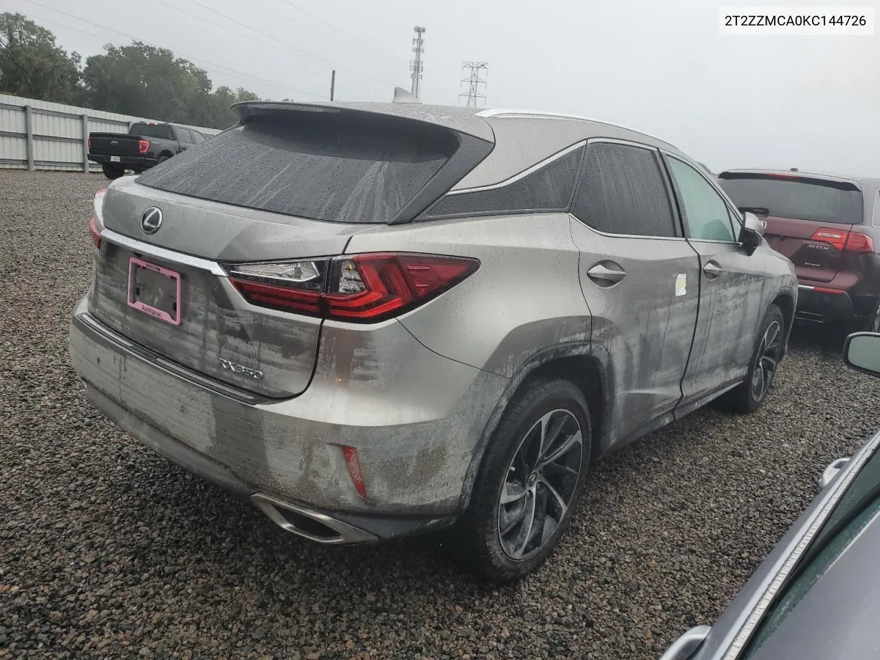 2019 Lexus Rx 350 Base VIN: 2T2ZZMCA0KC144726 Lot: 74071414