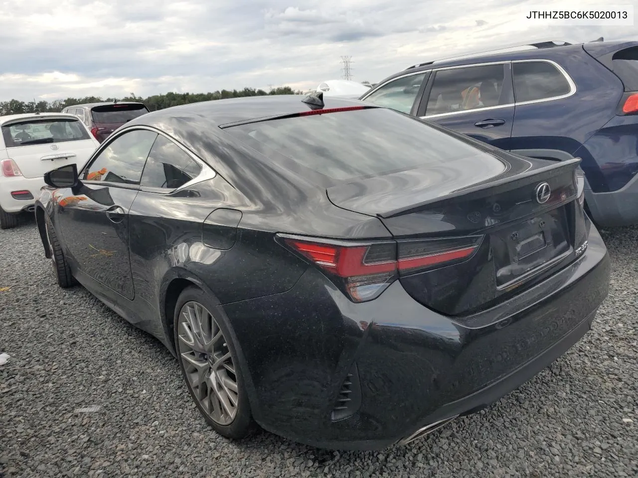 2019 Lexus Rc 350 VIN: JTHHZ5BC6K5020013 Lot: 74681864