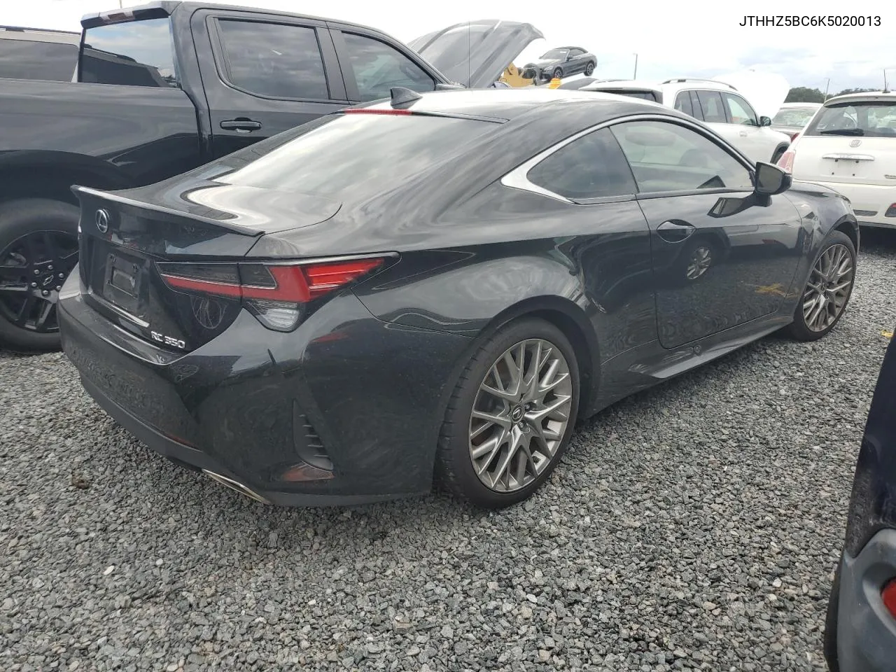 2019 Lexus Rc 350 VIN: JTHHZ5BC6K5020013 Lot: 74681864