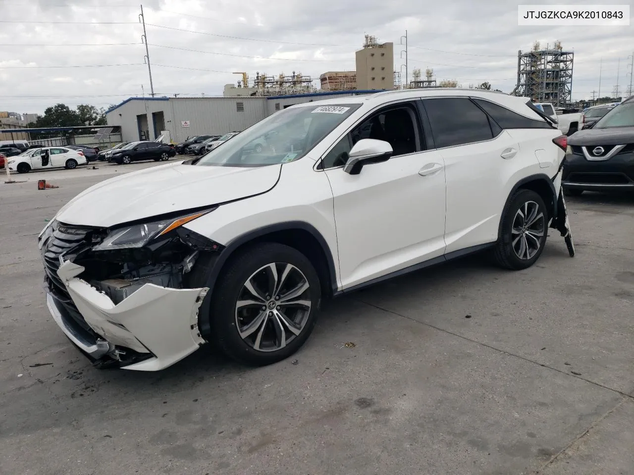 2019 Lexus Rx 350 L VIN: JTJGZKCA9K2010843 Lot: 74682974