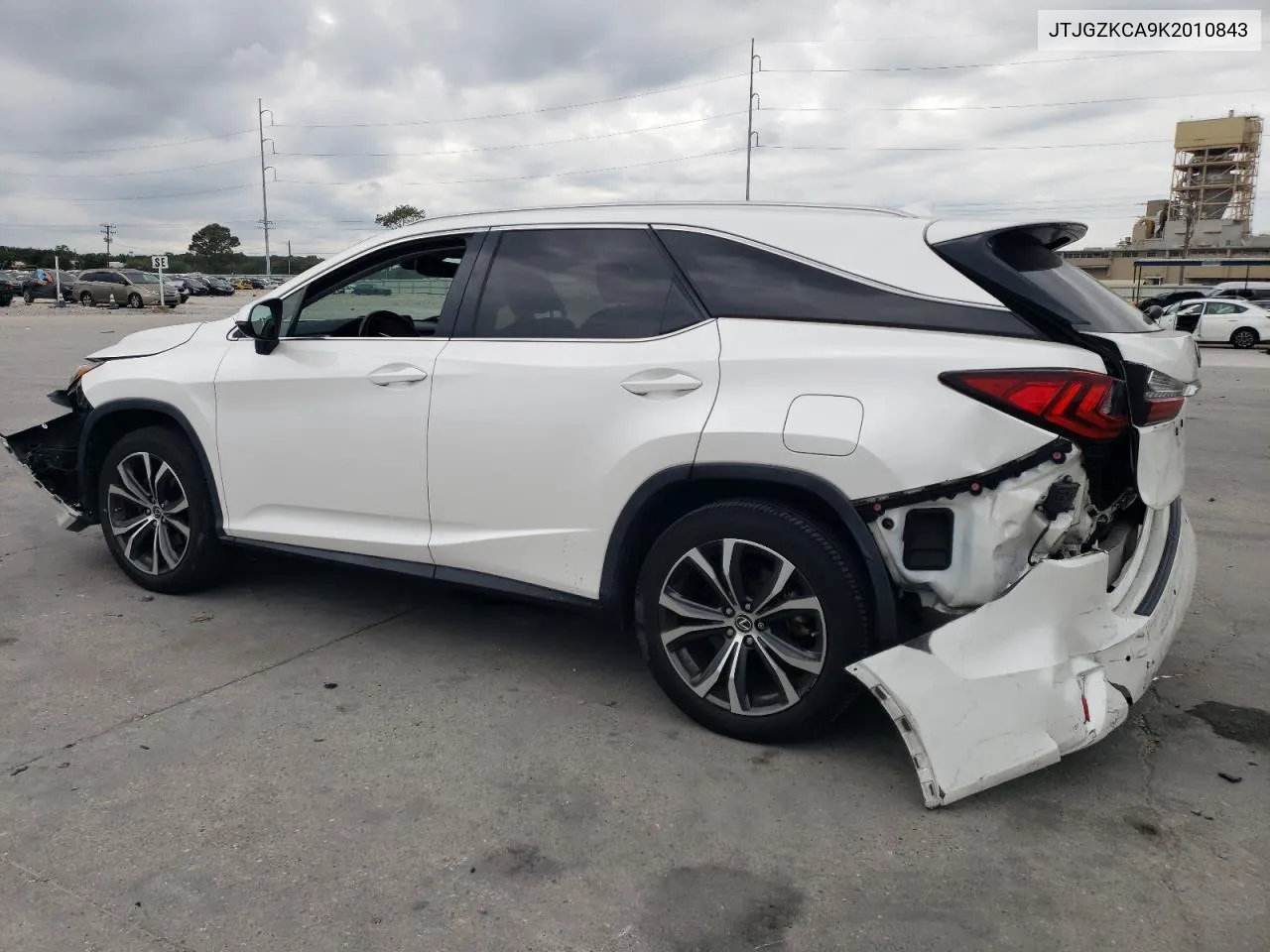 2019 Lexus Rx 350 L VIN: JTJGZKCA9K2010843 Lot: 74682974