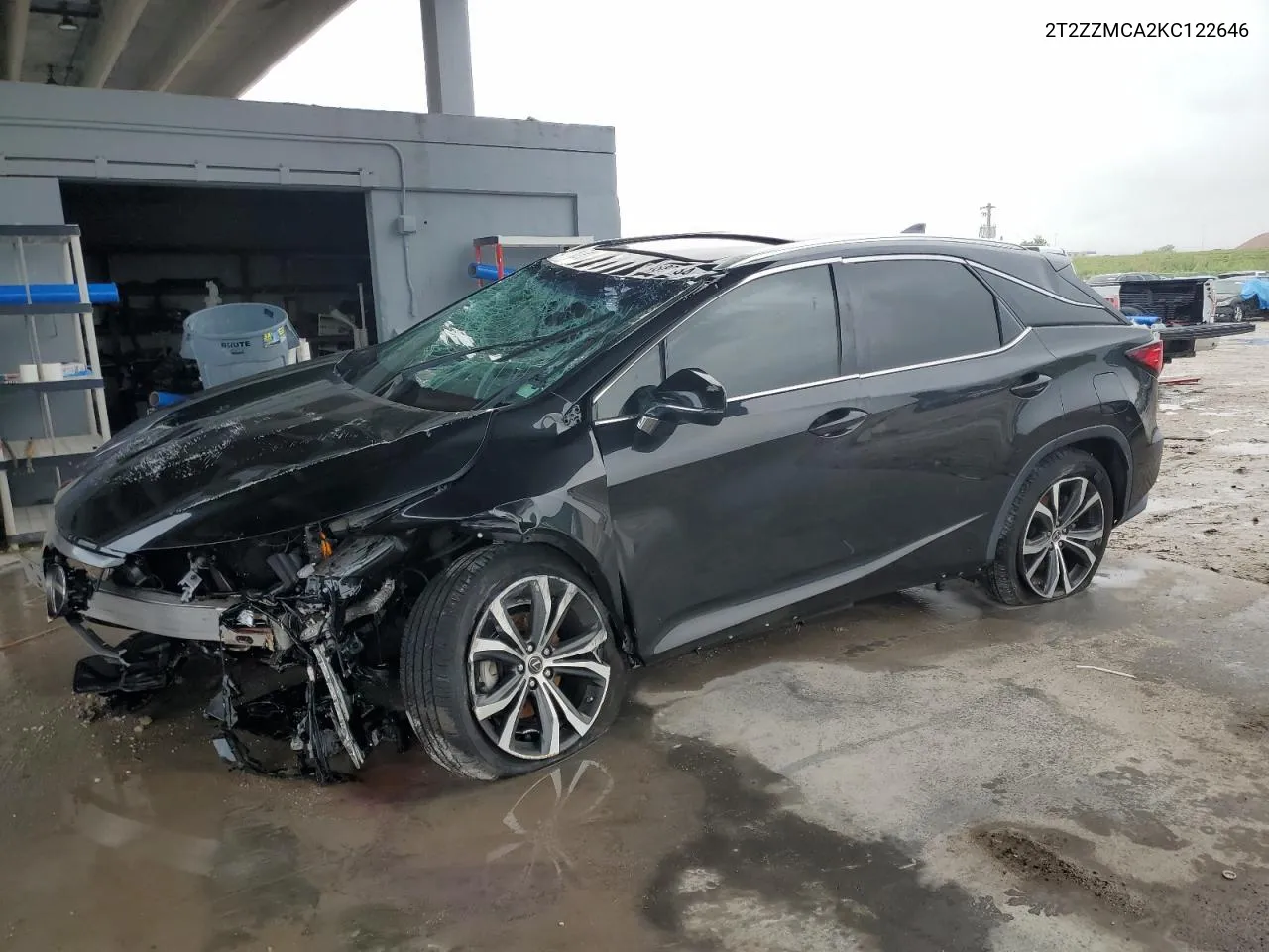 2019 Lexus Rx 350 Base VIN: 2T2ZZMCA2KC122646 Lot: 74882634