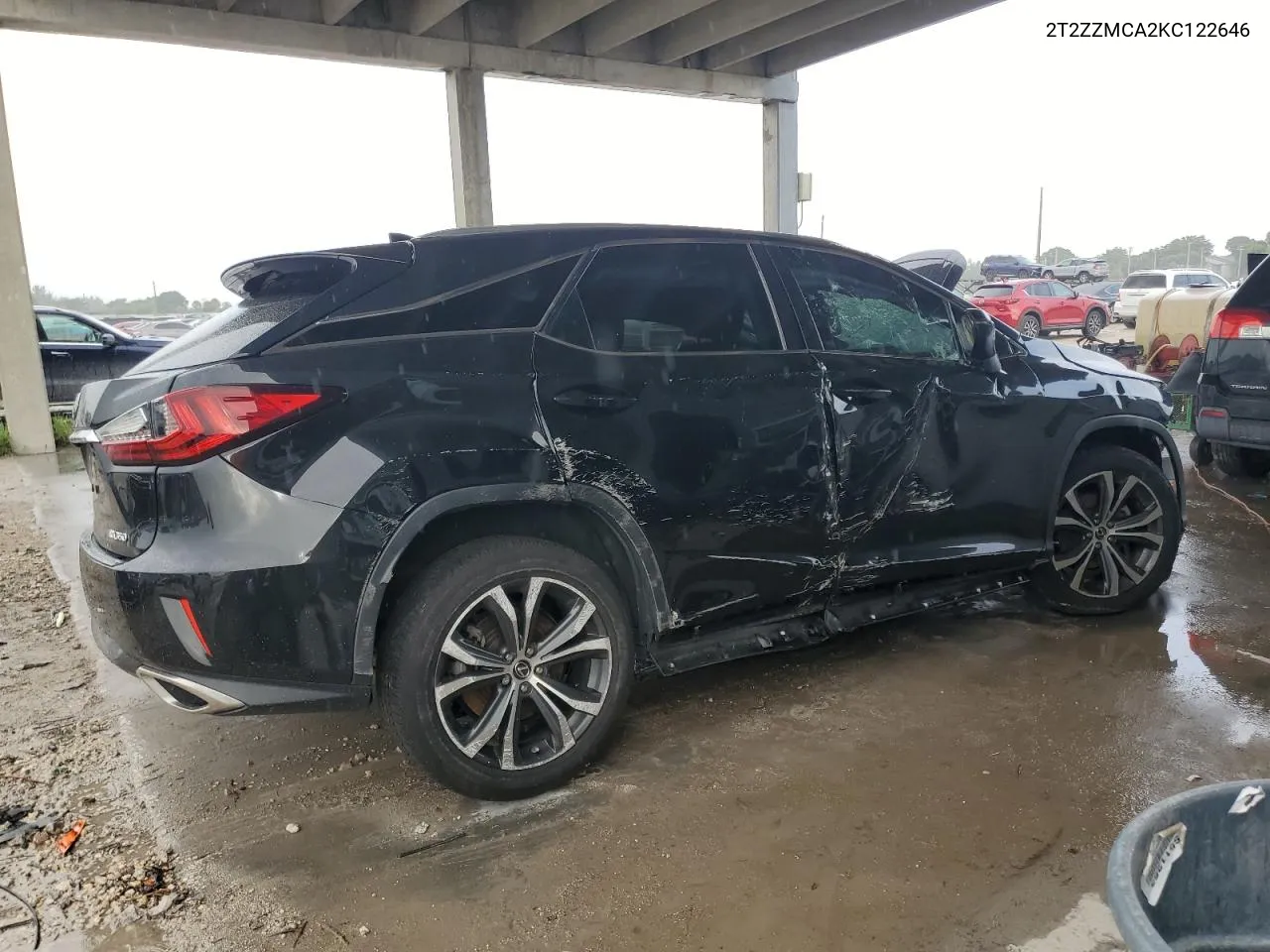 2019 Lexus Rx 350 Base VIN: 2T2ZZMCA2KC122646 Lot: 74882634