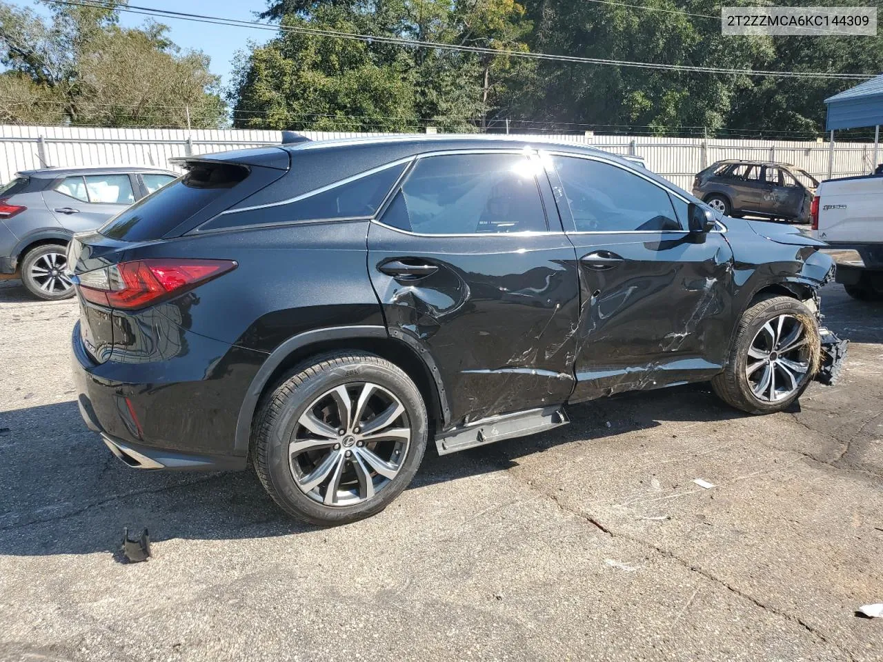 2019 Lexus Rx 350 Base VIN: 2T2ZZMCA6KC144309 Lot: 75155974