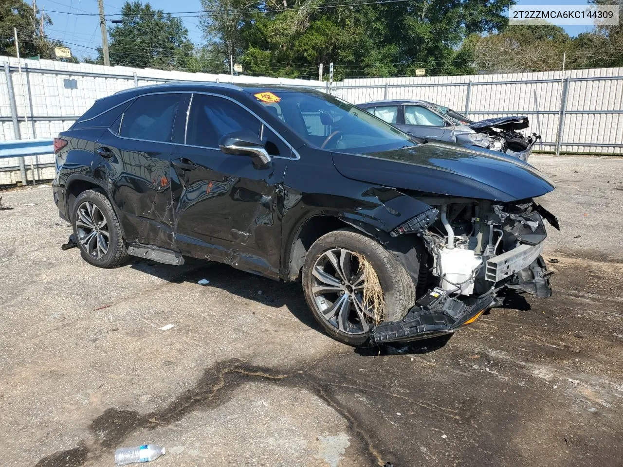 2019 Lexus Rx 350 Base VIN: 2T2ZZMCA6KC144309 Lot: 75155974