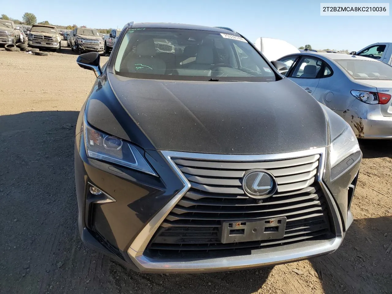 2019 Lexus Rx 350 Base VIN: 2T2BZMCA8KC210036 Lot: 75332744