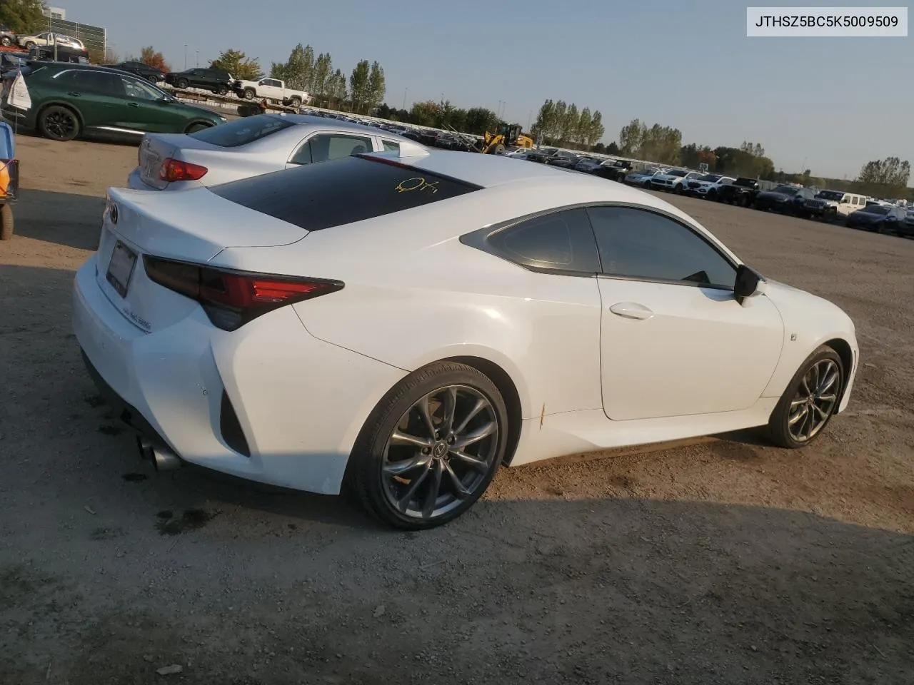 2019 Lexus Rc 350 VIN: JTHSZ5BC5K5009509 Lot: 75499704