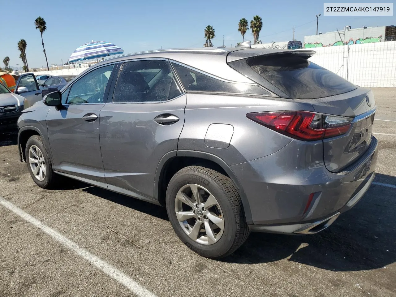 2019 Lexus Rx 350 Base VIN: 2T2ZZMCA4KC147919 Lot: 75560524