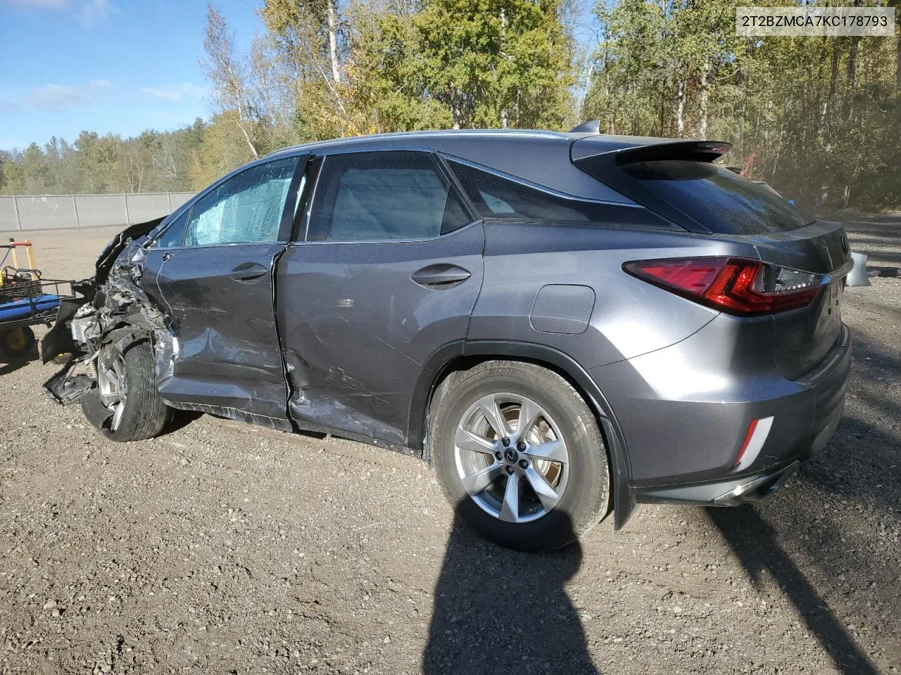 2019 Lexus Rx 350 Base VIN: 2T2BZMCA7KC178793 Lot: 75837034